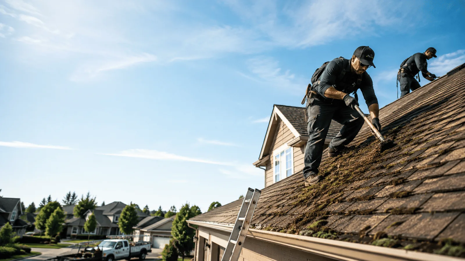 Roof Moss Removal in Manhattan, NV near me